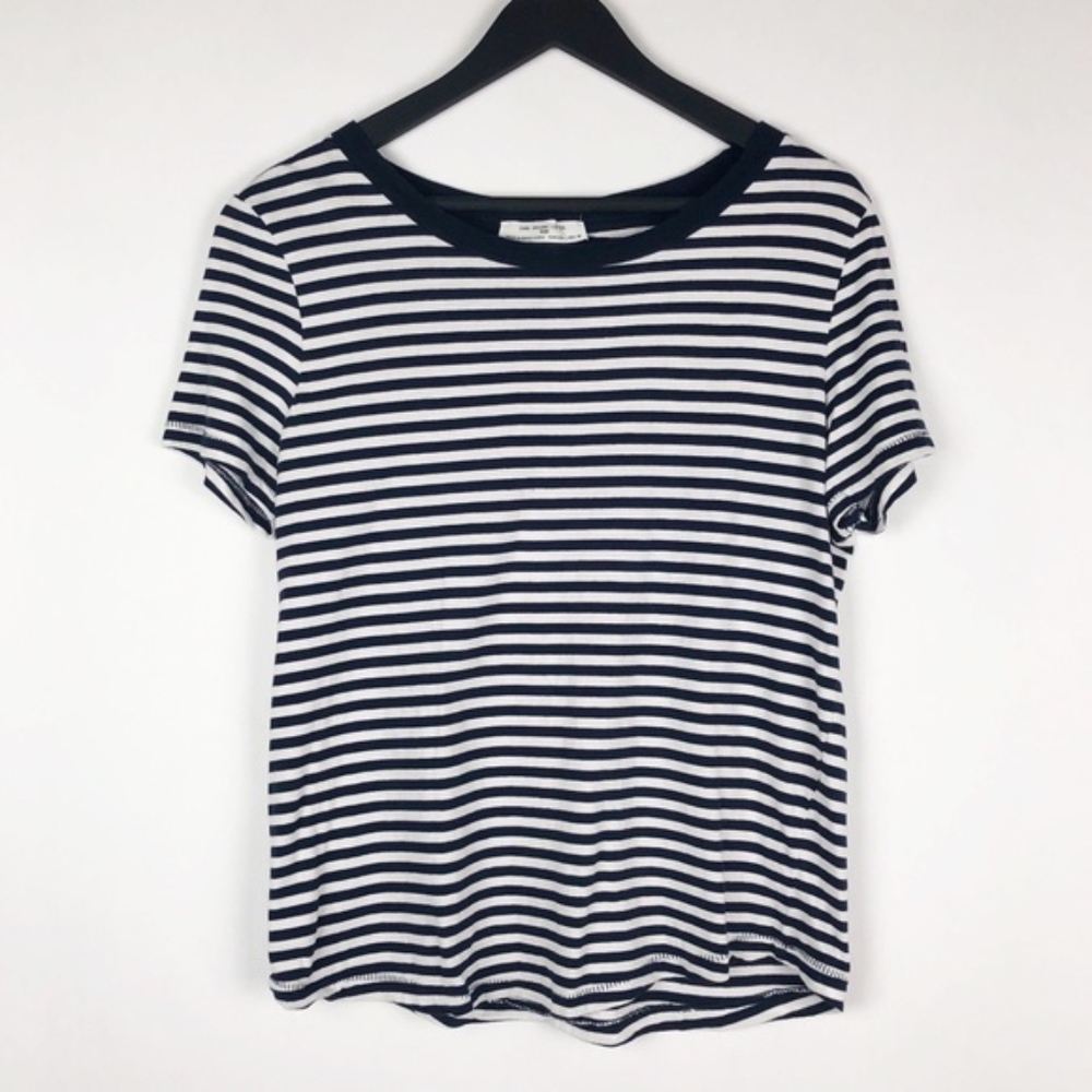 Zara Organic‎ Cotton W&B Striped Tee